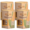 Tostadas horneadas de maiz  sanissimo galletas baked corn crackers latin products, mexican products mountain market, white corn