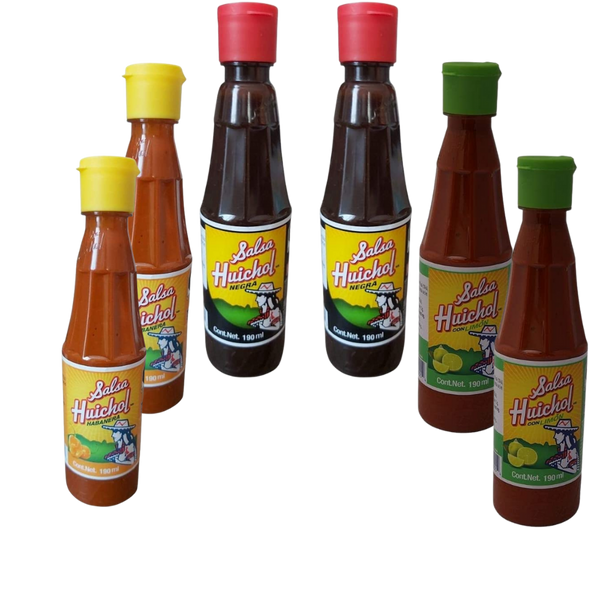 Salsa picante huichol, Mexican hot sauce  mountainsmarket with the best selection of Mexican products, latin products