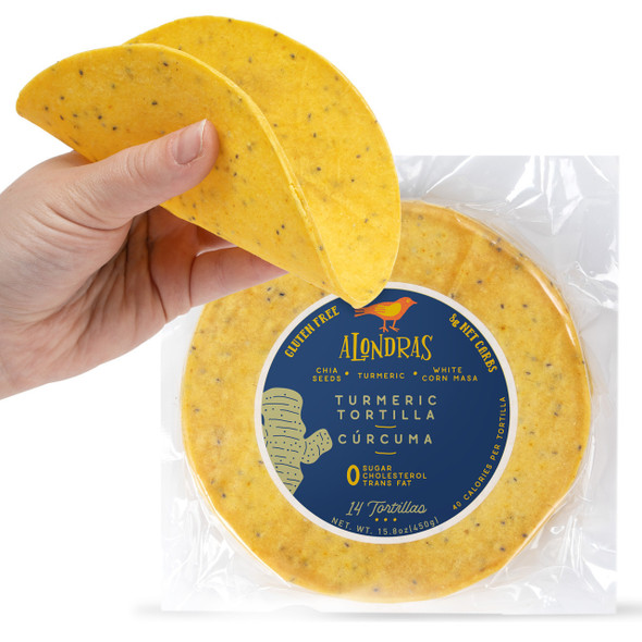 alondras tortillas, santo corral tortillas turmeric, curcuma,  keto friendly, mountain market mexican food, mountainsmarket, gluten free tortilla, latin products keto tortillas, tortillas baja en calorias, tortillas libres de gluten