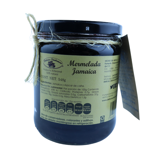 Jamaica marmalade Artesanal mermelada de jamaica Delicias sinaloenses, mountain market latin product