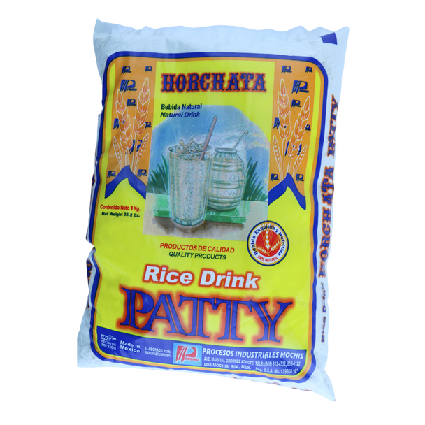 horchata de arroz rice drink powder patty mountain market, mexican products