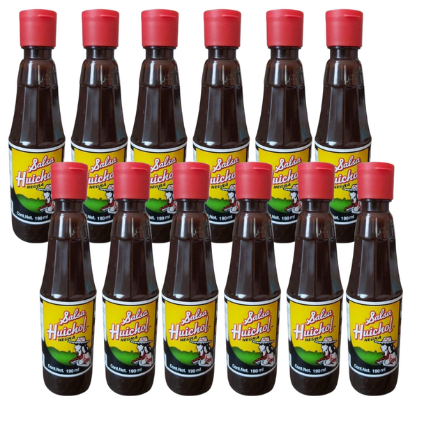 Salsa huichol negra, Mexican hot sauce  black  mountainsmarket Mexican products, latin products, Salsas picantes huichol traditional