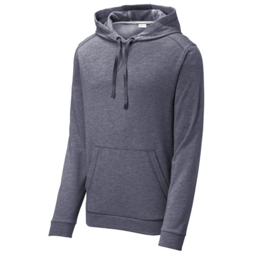 Tri-Blend Wicking Fleece Hooded Pullover-Snapone