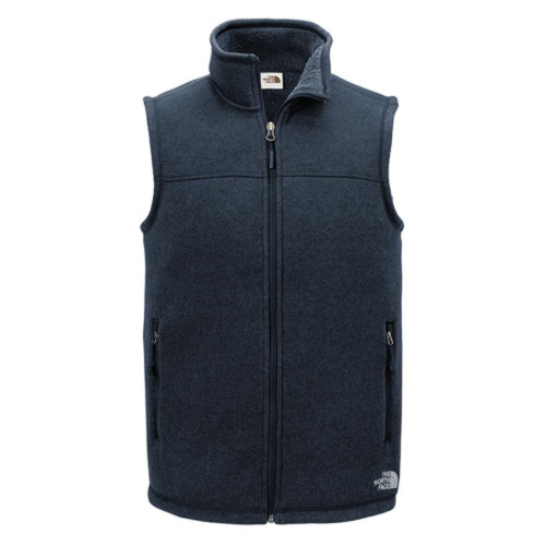 The North Face Embroidered Sweater Fleece Vest-Snapone