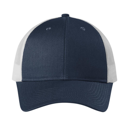 Embroidered Low-Profile Snapback Trucker Cap-ADI