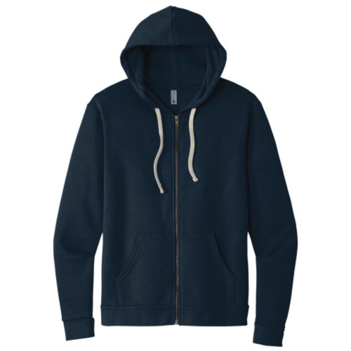 Next Level Unisex Beach Fleece Full-Zip Hoodie-Snapone