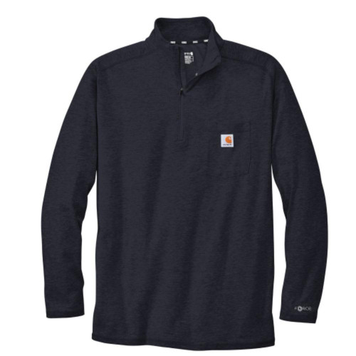 Carhartt Force 1/4-Zip Long Sleeve T-Shirt-Snapone