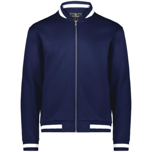 Embroidered V-Street Full Zip Jacket-Snapone Embroidered V-Street Full Zip Jacket-Snapone