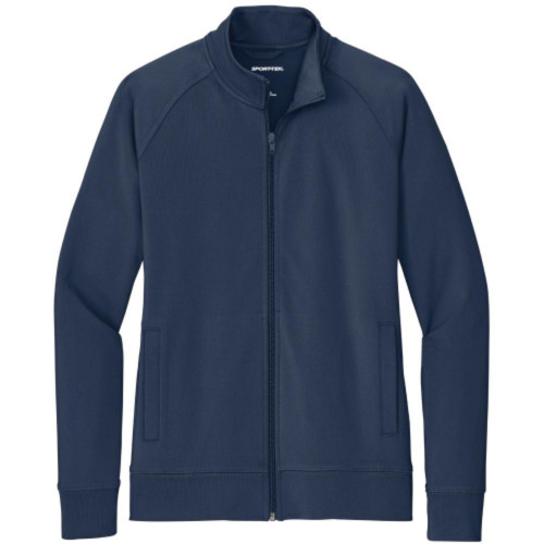Ladies Sport-Wick Stretch Full-Zip Cadet Jacket-Snapone