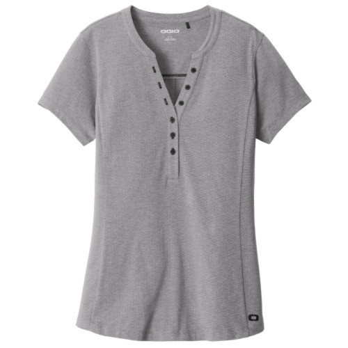 OGIO Ladies Tread Henley-Snapone