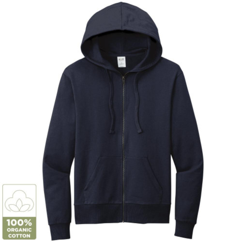 Allmade French Terry Zip Hoodie-Snapone