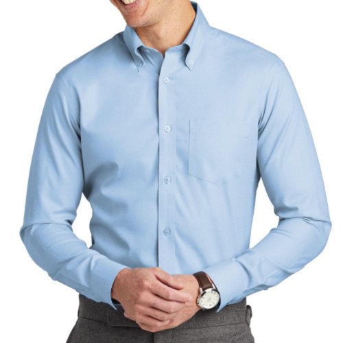 Brooks Brothers Tall Wrinkle-Free Nailhead Shirt-Snapone