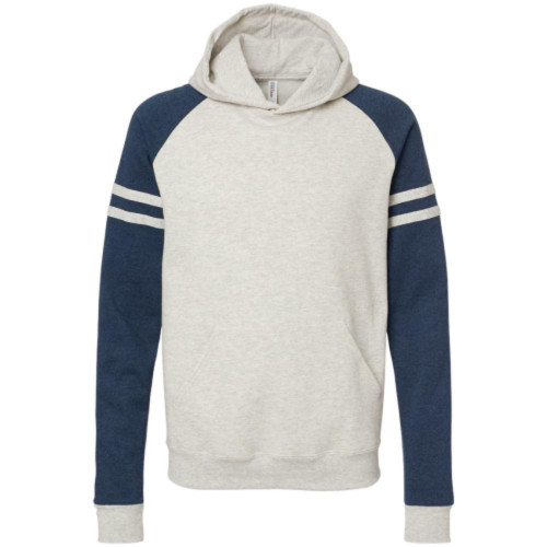 Jerzees Unisex NuBlend Varsity Colorblock Hoodie-Snapone