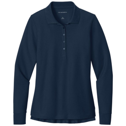 Ladies Wearever Signature Pique Long Sleeve Polo-ADI