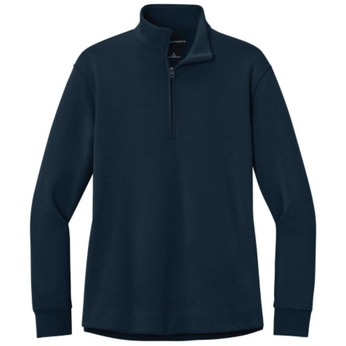 Embroidered Ladies Wearever Signature Pique QtrZip-Snapone