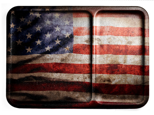 American Flag Vintage Dump Tray American Flag Vintage Dump Tray