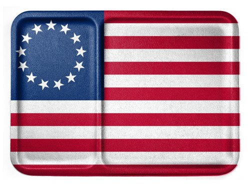 Betsy Ross Flag Dump Tray