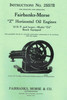 Book, Fairbanks ZA Oil Engine 2557B