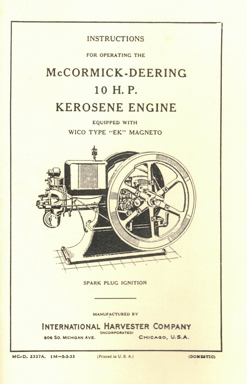 Book, International M 10 hp