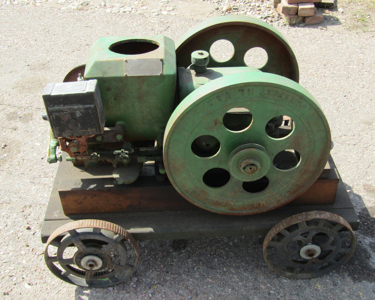 Stover Ct-1 2 hp on Cart #113