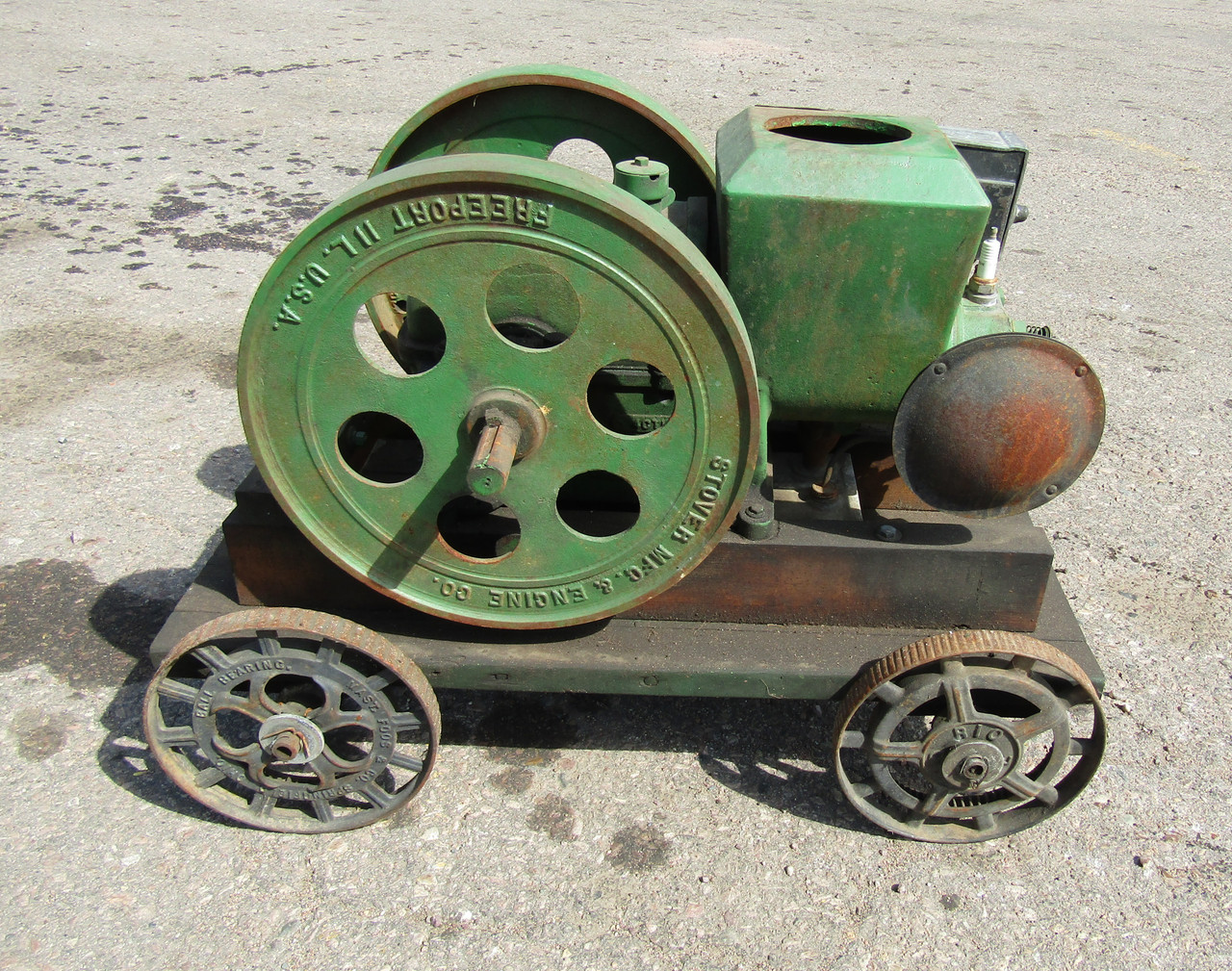 Stover Ct-1 2 hp on Cart #113