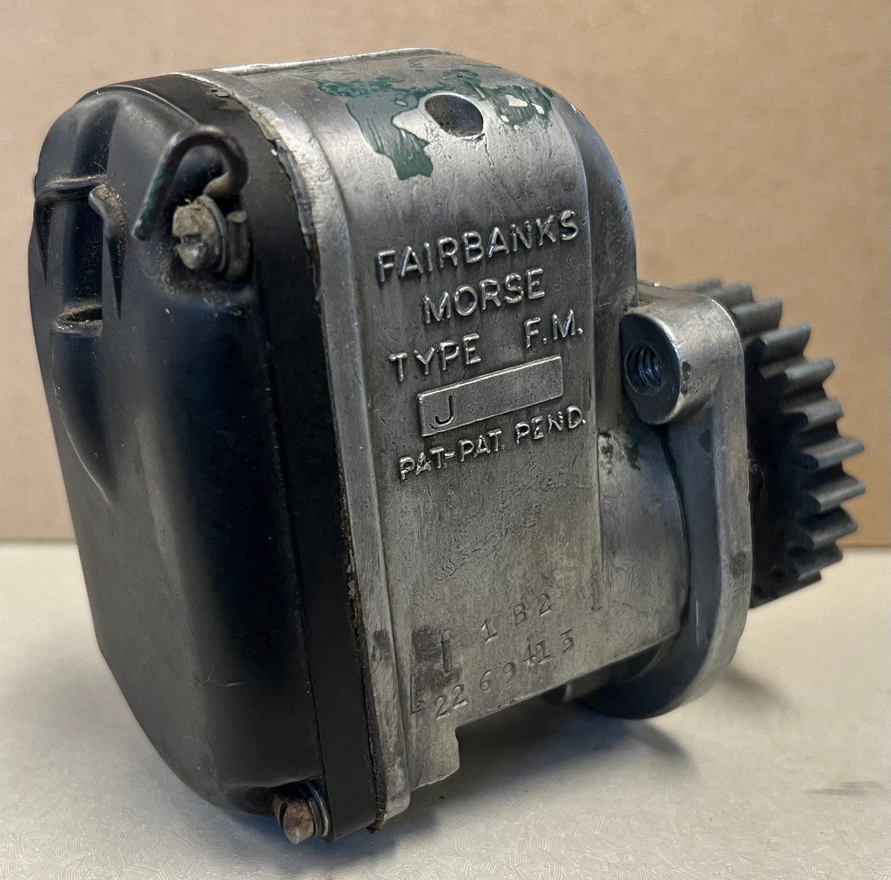 Fairbanks Morse Type F.M. Model J #002 Fairbanks ZC gear