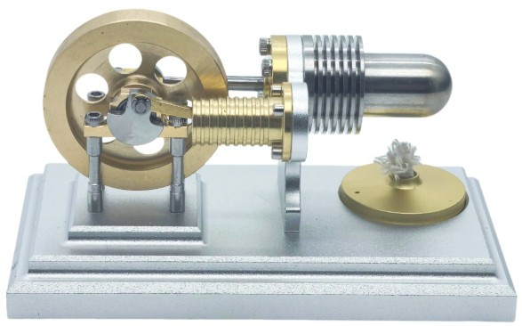 Mini Stirling Hot Air Engine J06C Model | Flywheel Supply