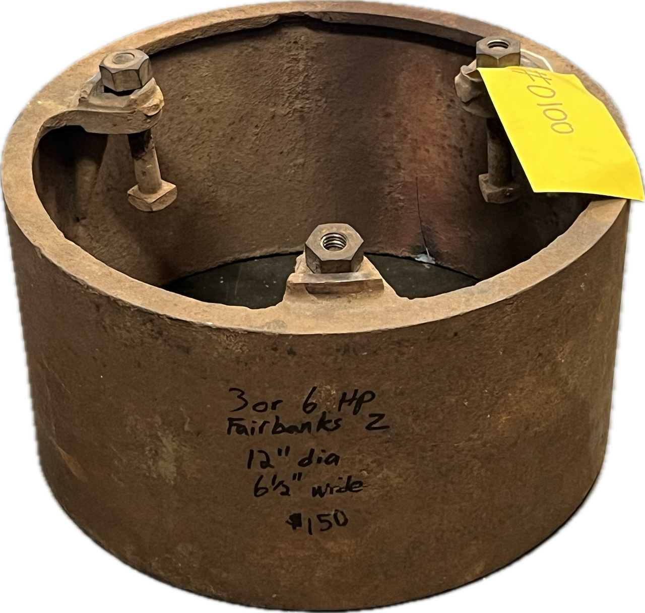 3, 6 hp Fairbanks Z Pulley