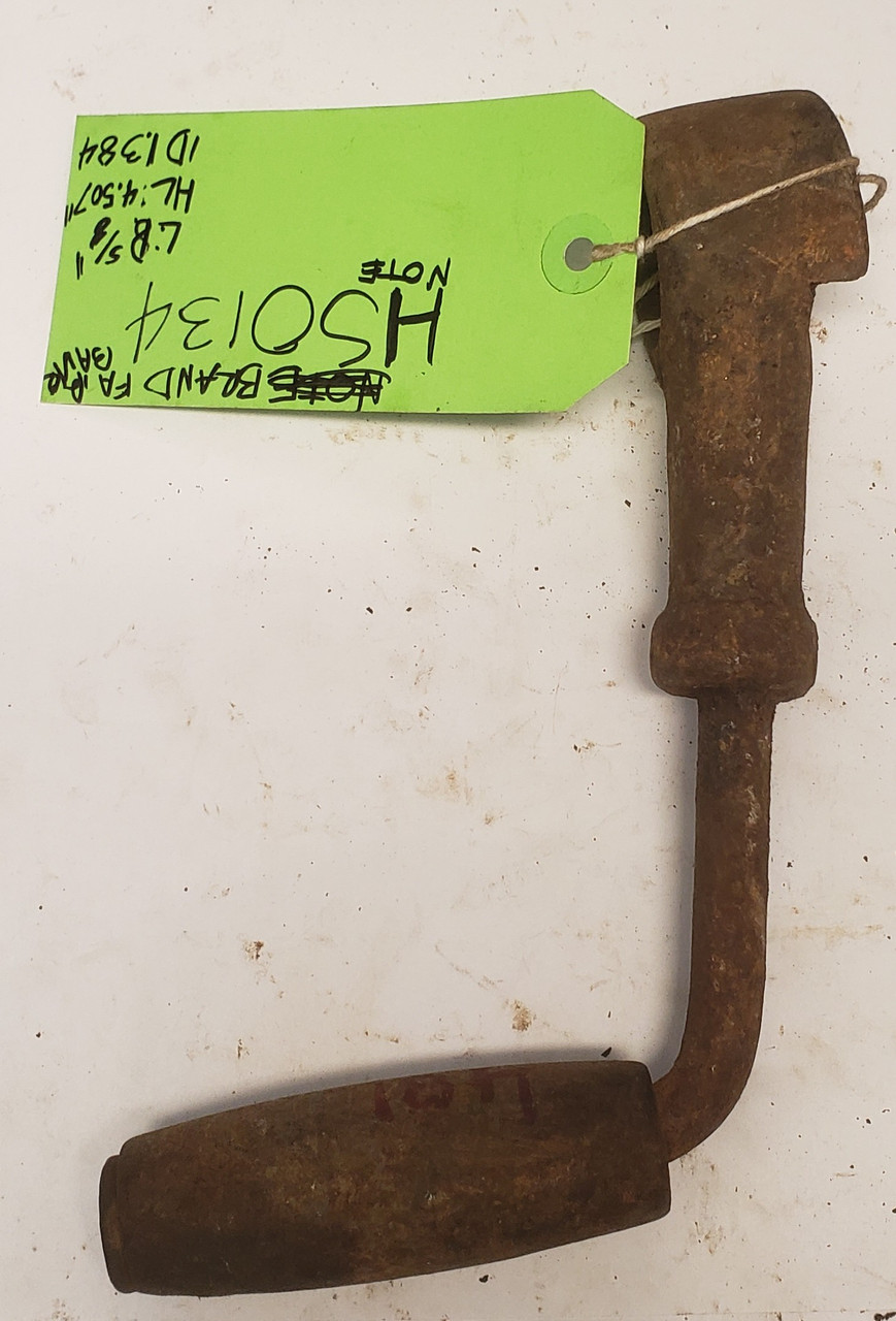 Fairbanks Dishpan Hand Starting Crank Handle