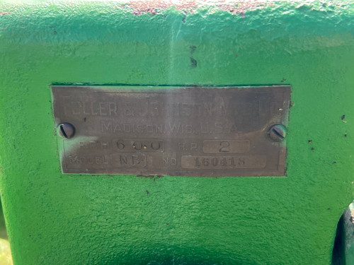 2 hp Fuller & Johnson Hit & Miss Engine #616
