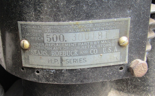 Briggs & Stratton Model 500 #115