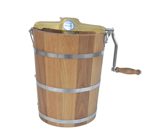 Ice Cream Maker, 20 Quart Oak W/O Pulley