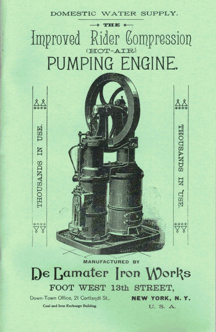 Book, Rider Hot Air Pumping Engine