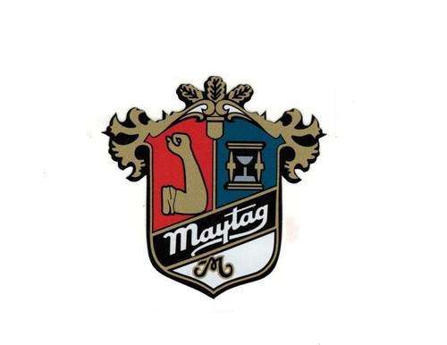Decal, Maytag Crest Small