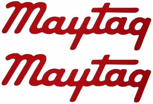 Decal, Maytag Pair Script