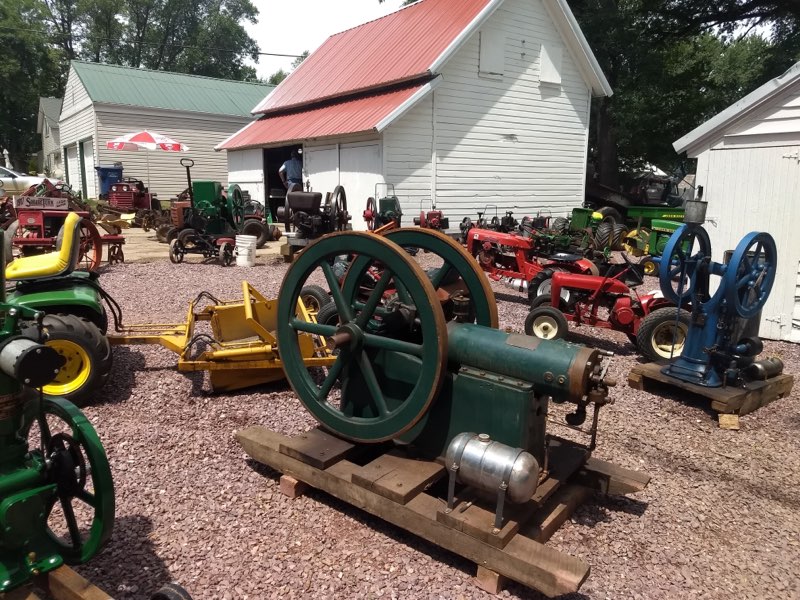 8hp Fairbanks N Hit and Miss Gas Engine at our Antique Gas Engine Show