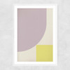 Quiet II Narrow White Frame