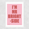 Brightside Narrow White Frame