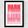 Parklife Wide Black Frame