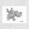 Glasgow by Phillip Sheffield Unframed Print