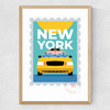 New York by Rocket Jack Medium Oak Frame
