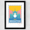 Brighton by Rocket Jack Wide Black Frame