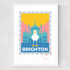 Brighton by Rocket Jack Medium White Frame