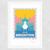 Brighton by Rocket Jack Wide White Frame