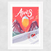 Apre's Ski Wide White Frame