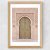 Moroccan Door Wide Oak Frame