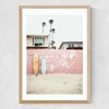 At the Beach Medium Oak Frame