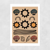 Soleil Tapestry Unframed Print