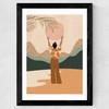 Mother Earth Wide Black Frame
