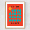 British Summer Medium Oak Frame